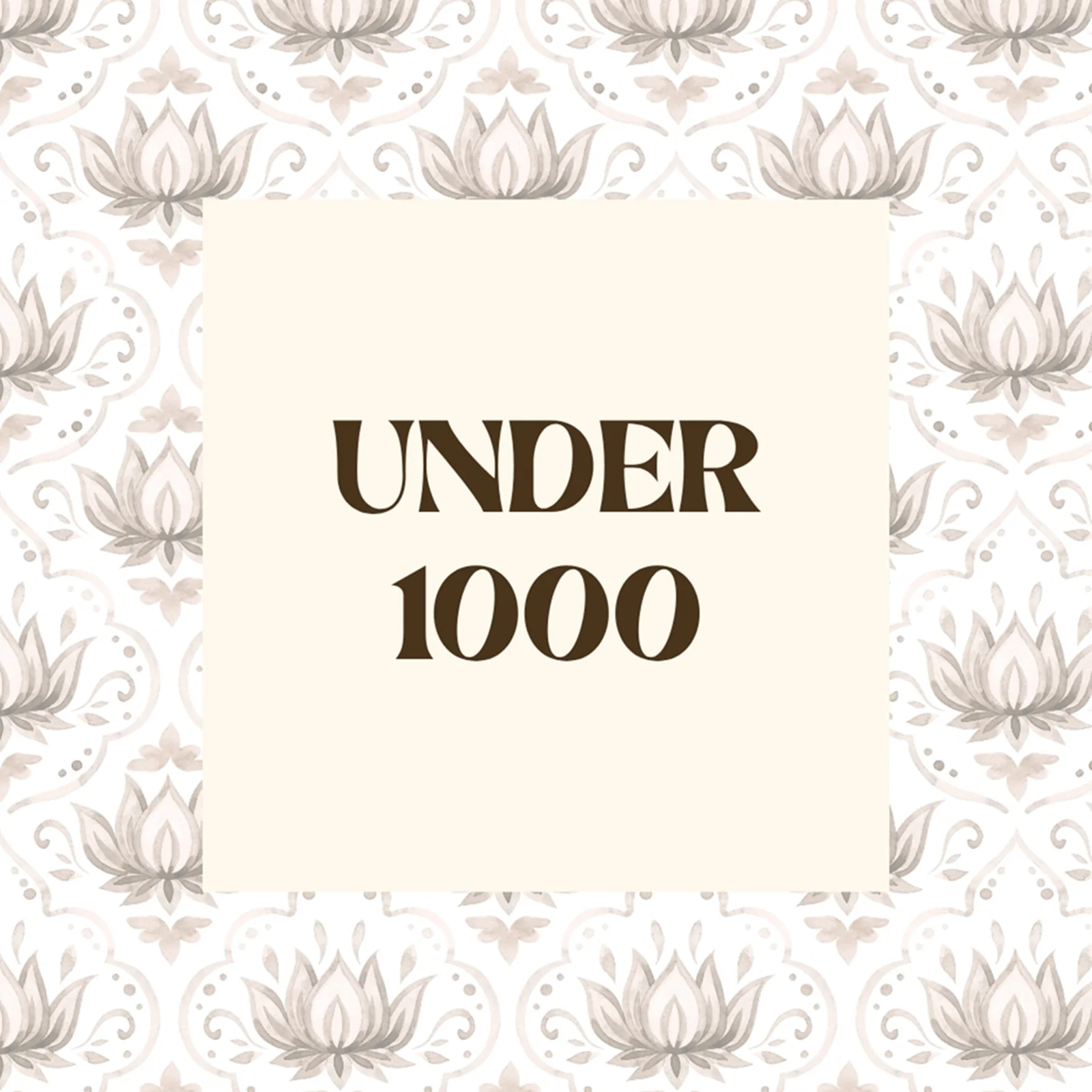 under 1000