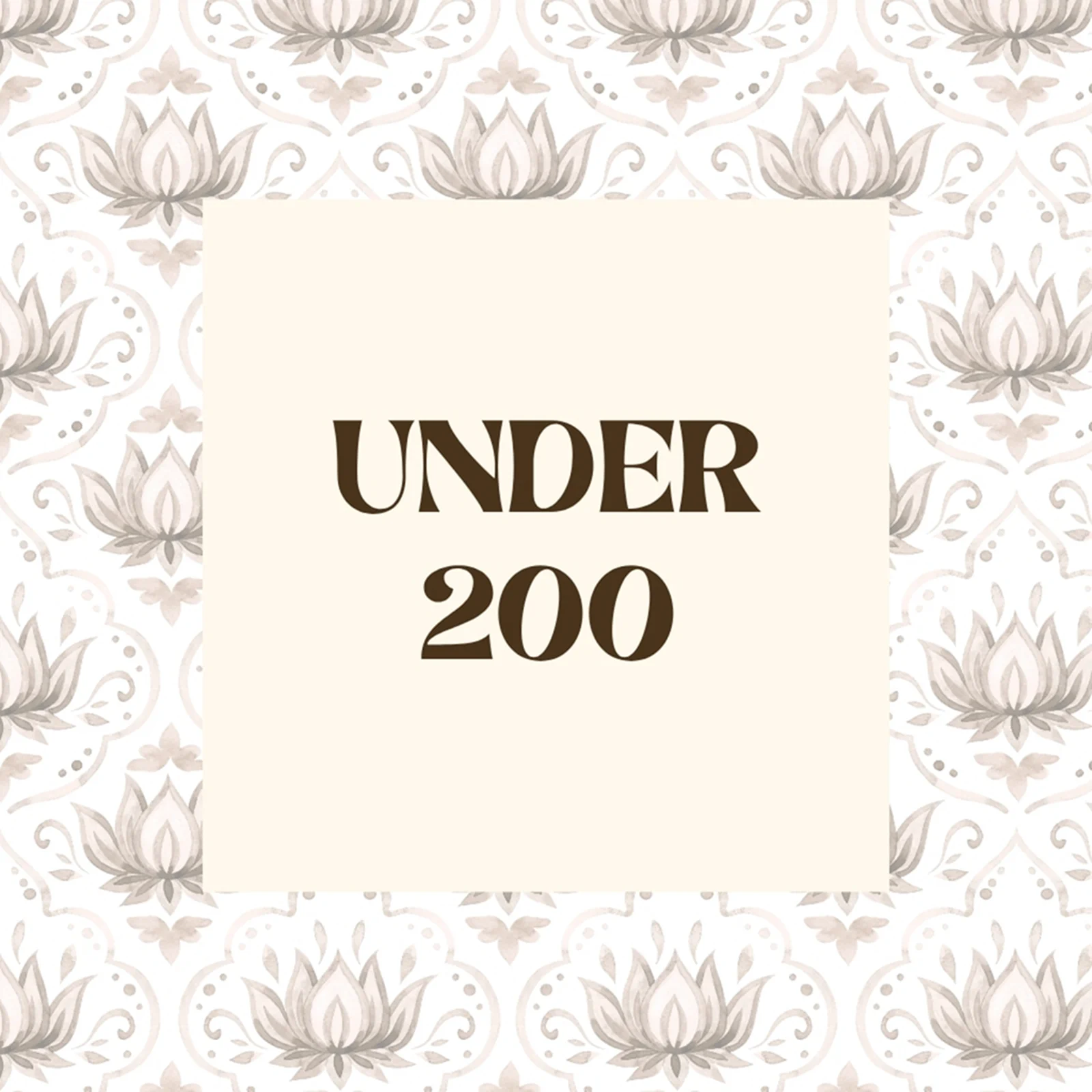 under 200