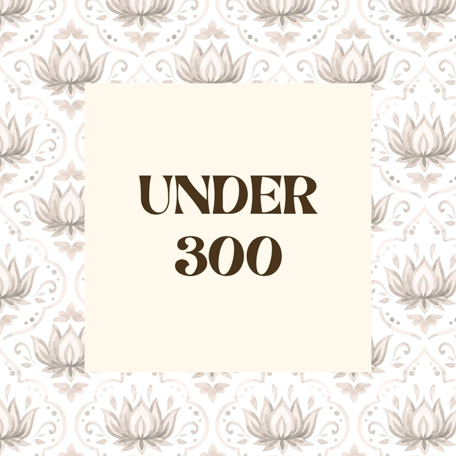 under 300