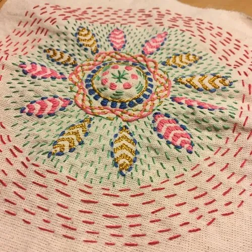 Kantha Embroidery