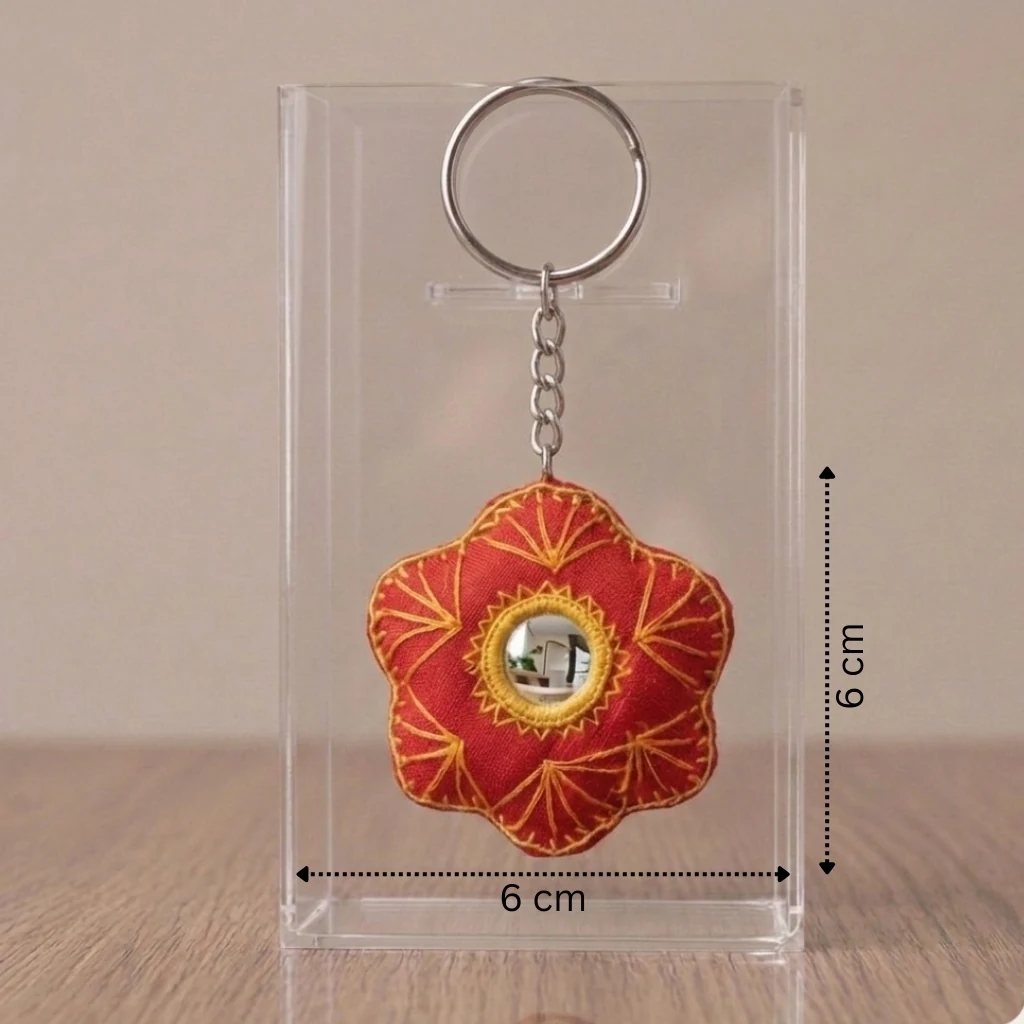 Chha Phoola - Pipili Applique Keychain 