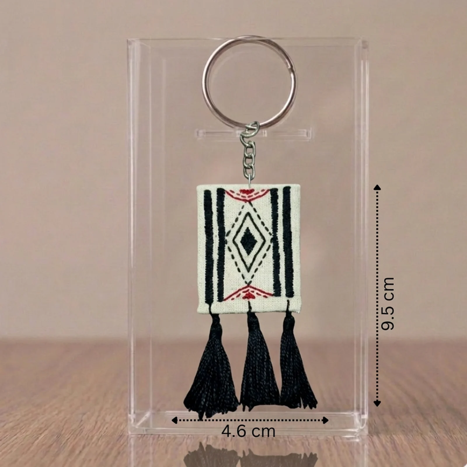  Pukhoor- Toda Embroidery Keychain 