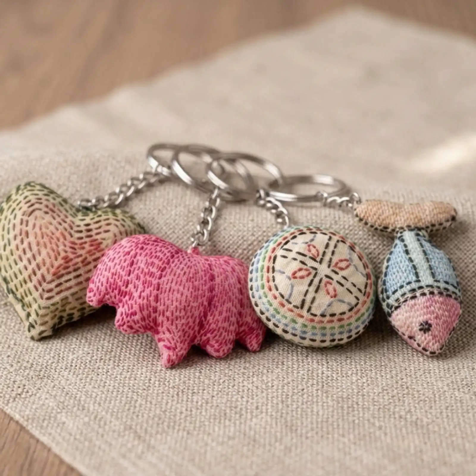 Kantha  Keychain Songroho 