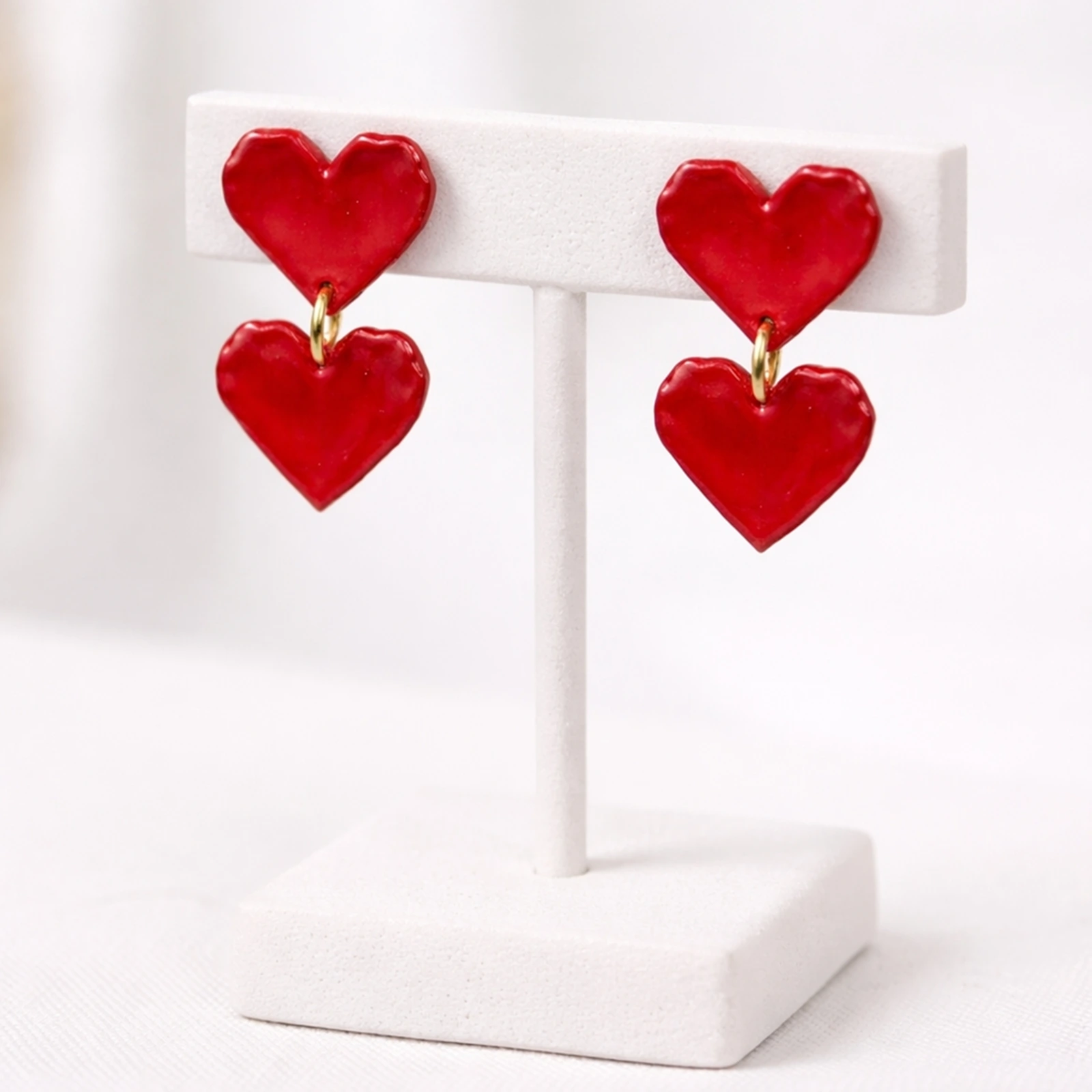 Do Dill -  Painted Clay Earrings 